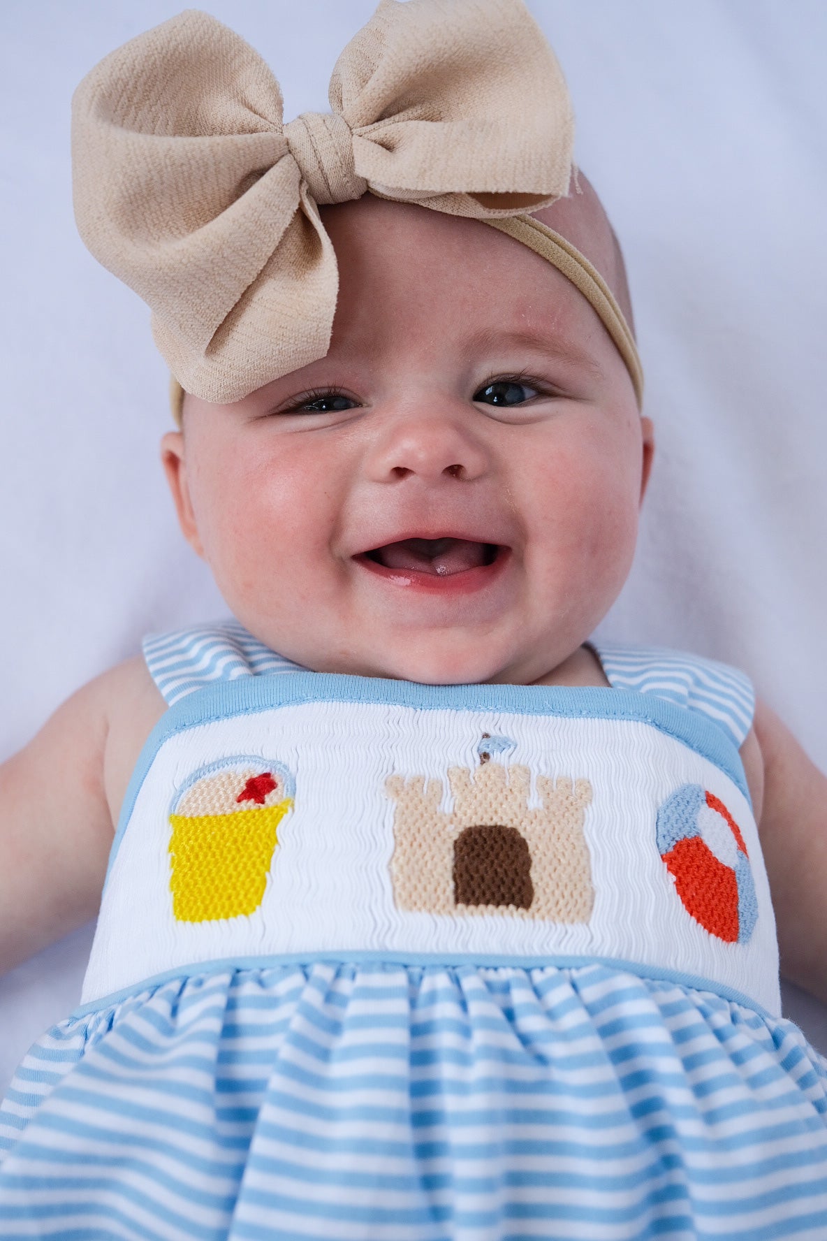 Beach Smocked Dress