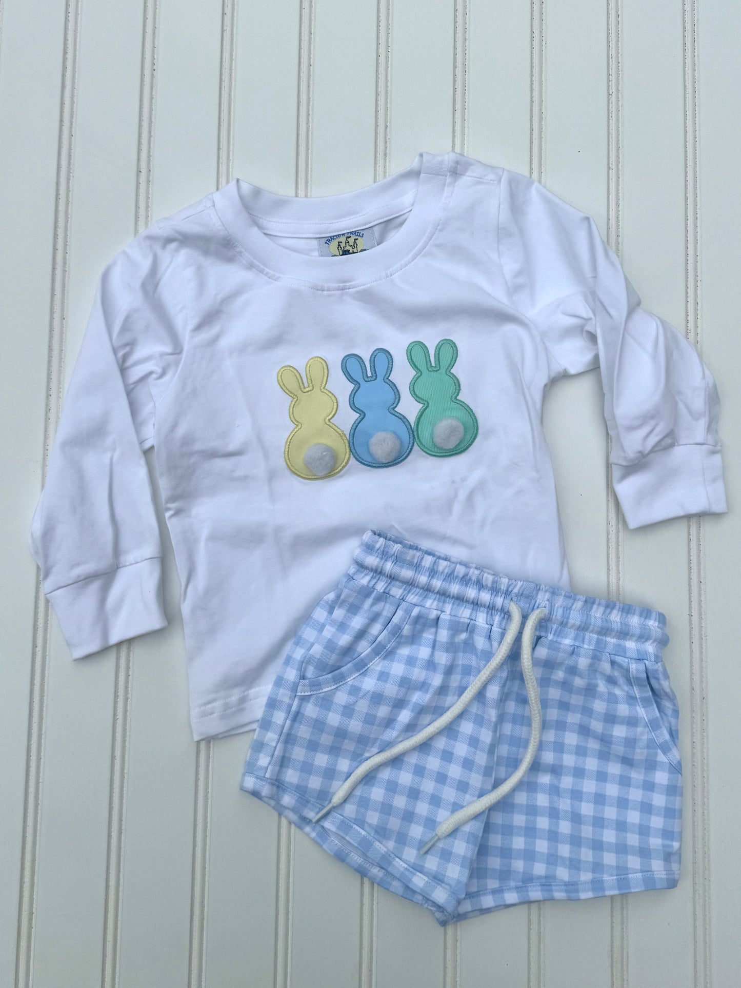Bunny Tails Long Sleeve Shirt with Shorts