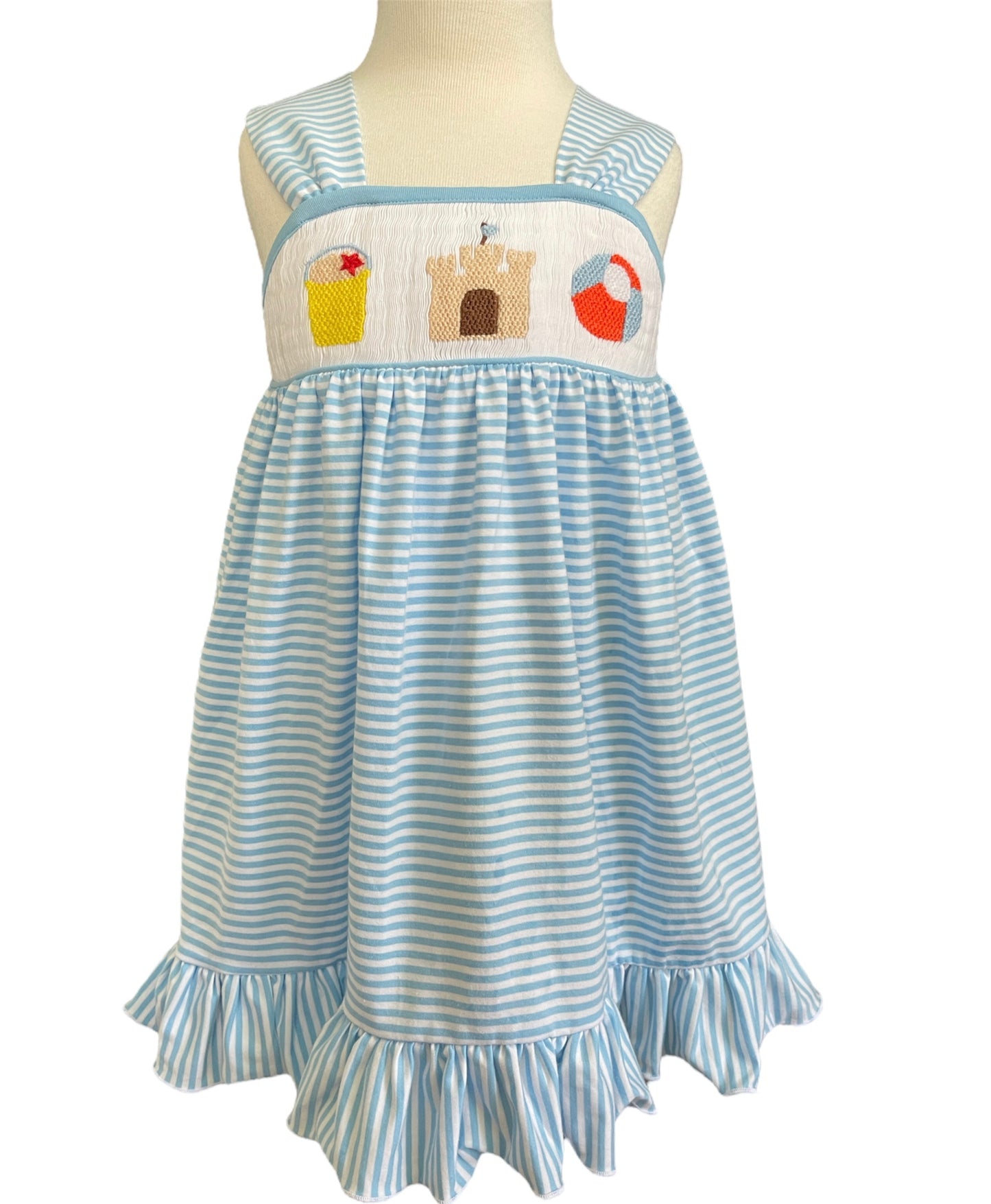 Beach Smocked Dress