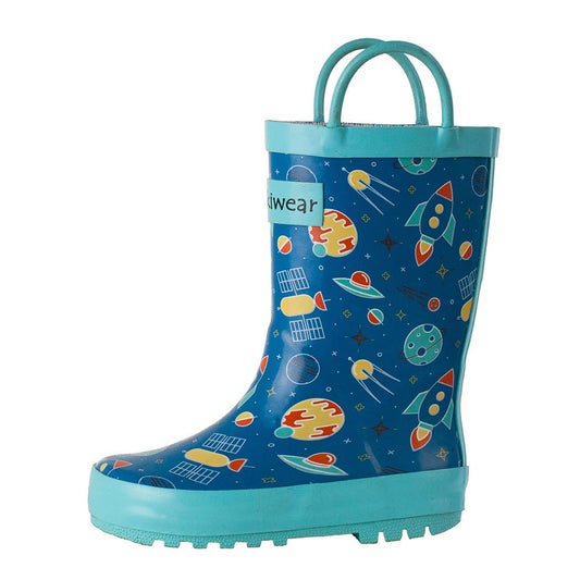 Loop Handle Rainboots, Outer Space