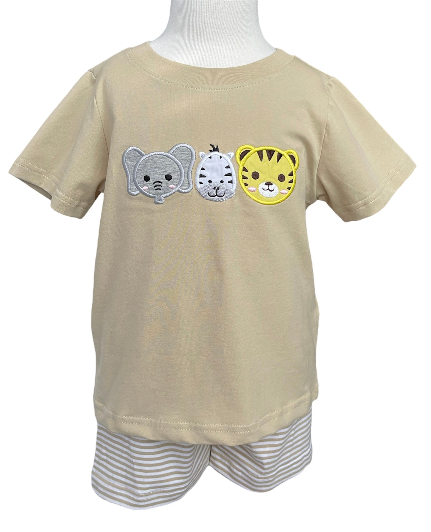Zoo Animals Boys Short Set