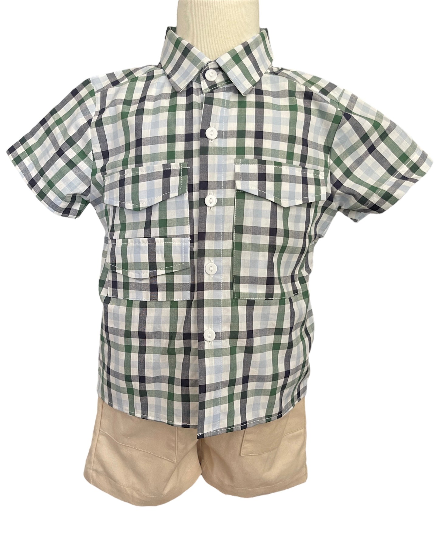 Fishing Shirt & Shorts Set