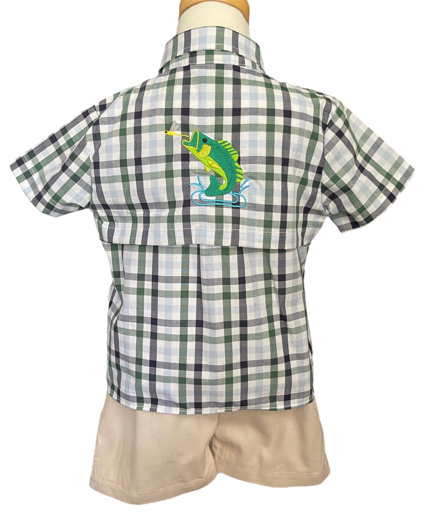 Fishing Shirt & Shorts Set