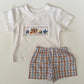 Beach Smocked Boys Short Set