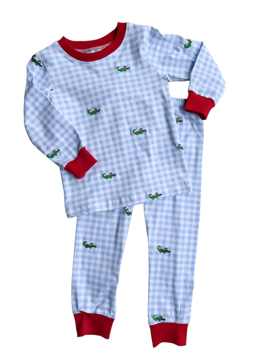 Alligator Christmas Boys Loungewear Set