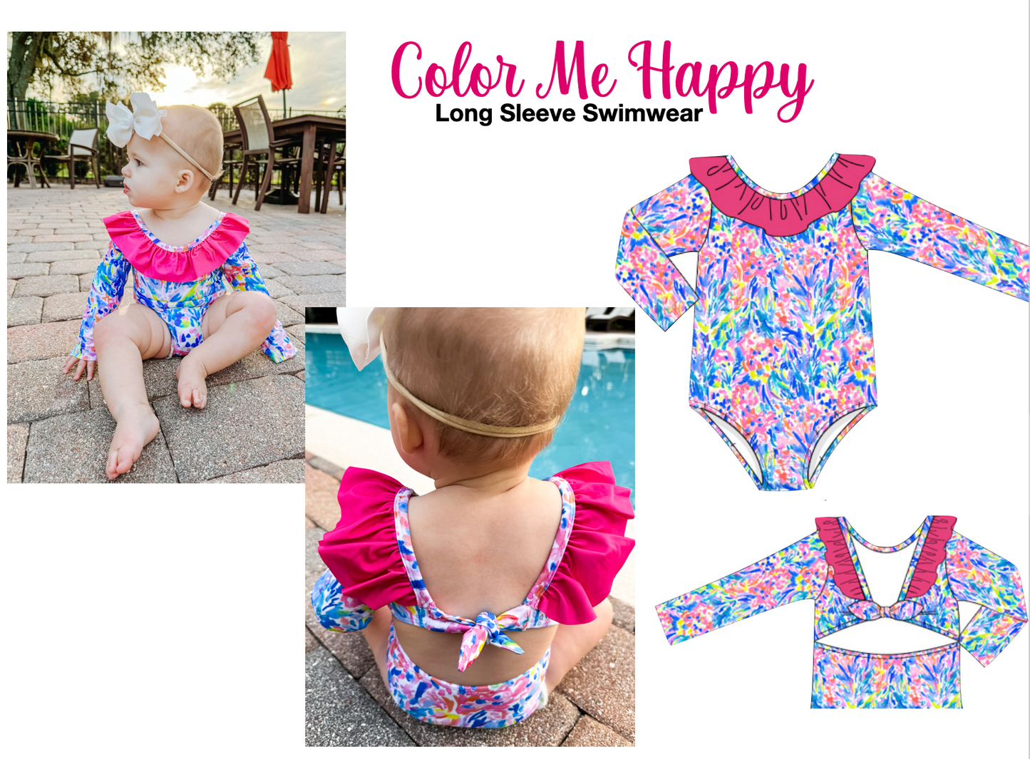 PREORDER 16: Color Me Happy Swimsuit