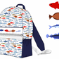 Fishy Fun Hand Smocked Backpack